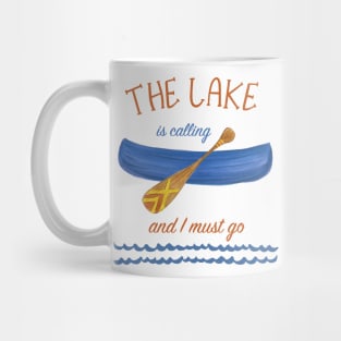 The Lake is Calling Mug